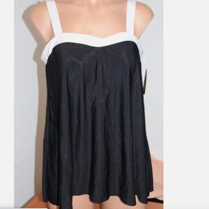 NWT INC International Concepts Swimsuit Bikini Tankini Top